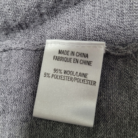 Theory Wool Blend Open Front Cardigan size 2 - Picture 6 of 6